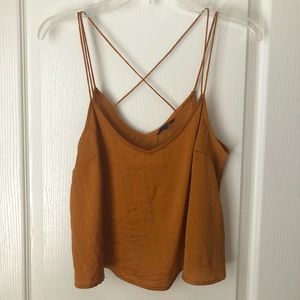 Aeropostale Mustard Flow Tank Top